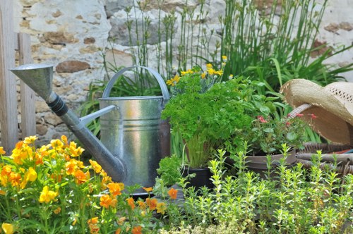 Charity reuse partnership for garden materials