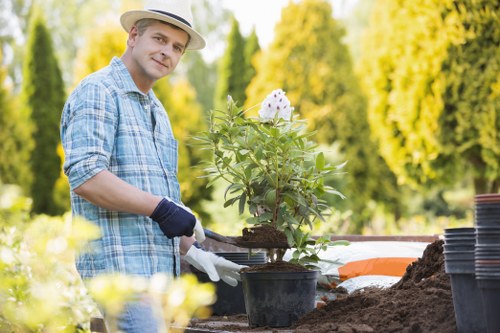 Safe end-of-job cleanup by Motspur Park gardeners